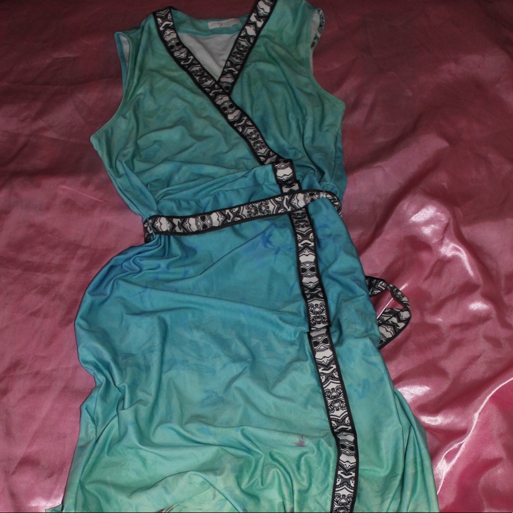 🔥Wrap Maxi Dress With Print Design